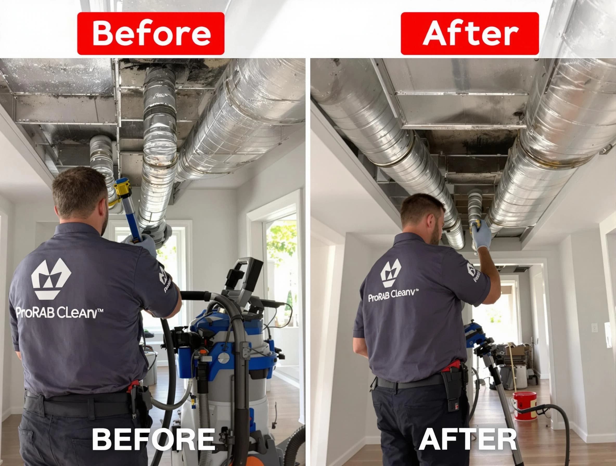 McLoud Air Duct Cleaning expert performing thorough residential duct cleaning in a McLoud home