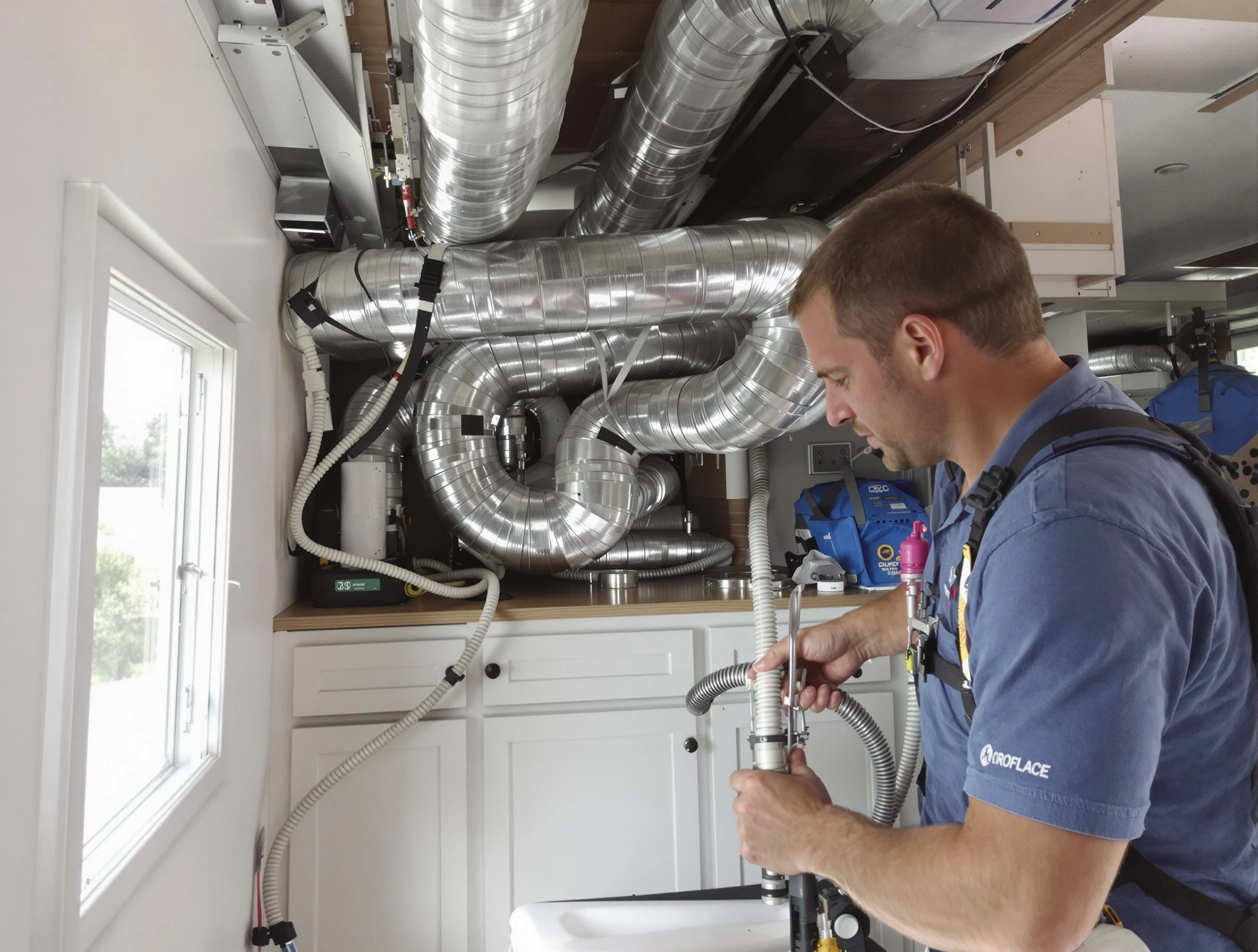 Mobile Home Air Duct Cleaning in McLoud