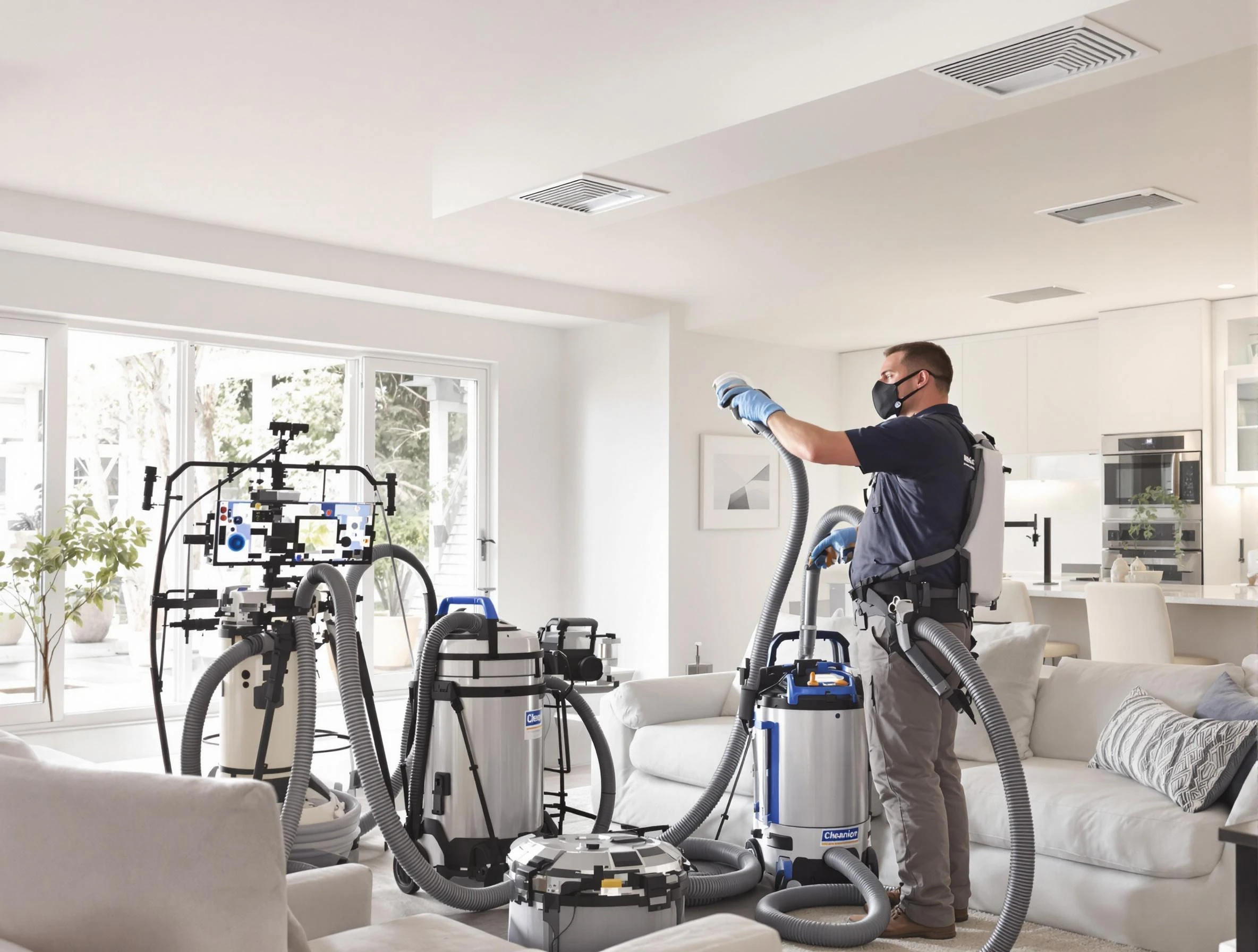 Professional AC duct cleaning by McLoud Air Duct Cleaning in McLoud