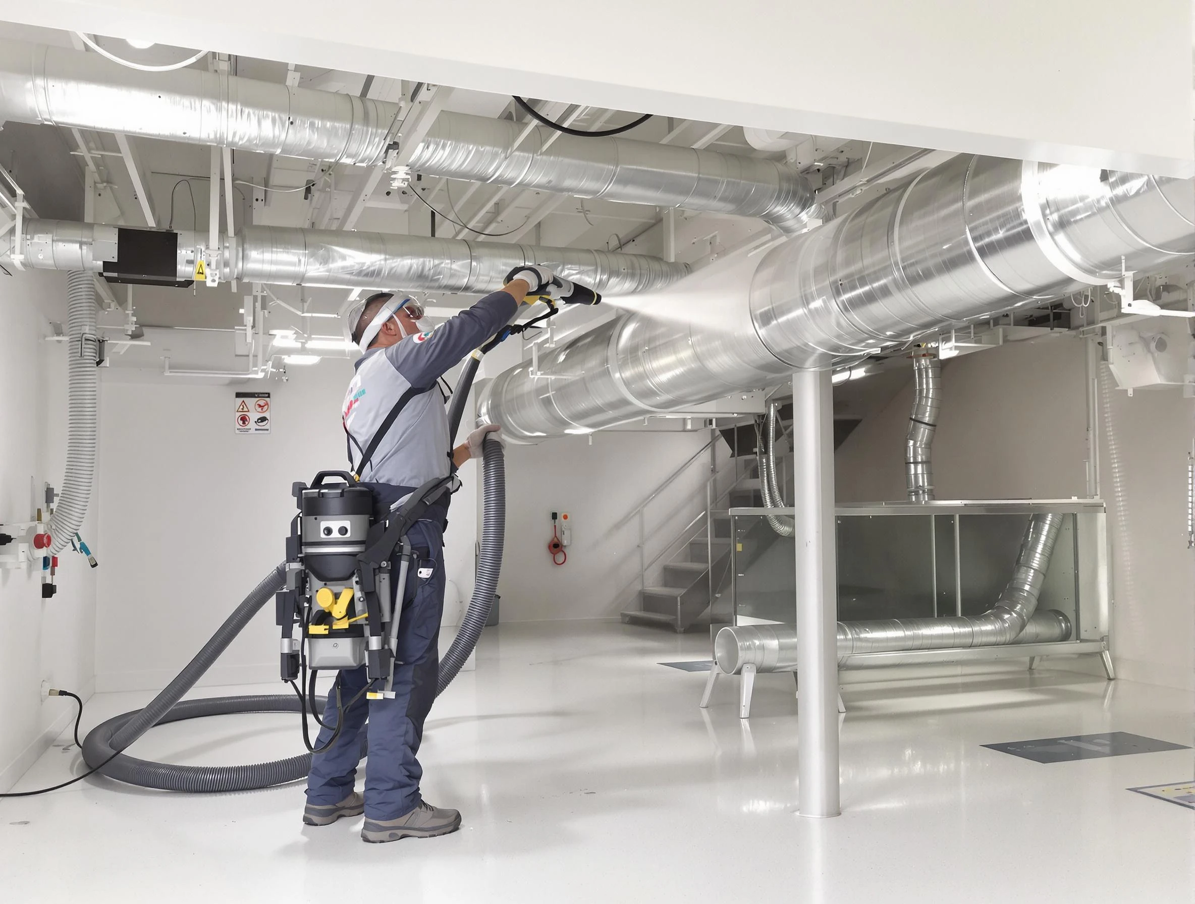 Professional central duct cleaning by McLoud Air Duct Cleaning in McLoud