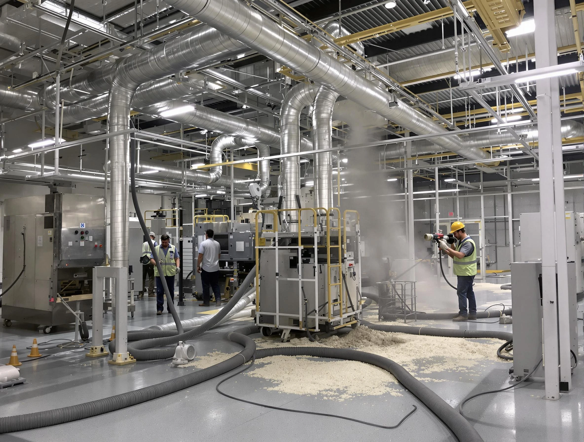 Heavy-duty industrial duct cleaning by McLoud Air Duct Cleaning in McLoud