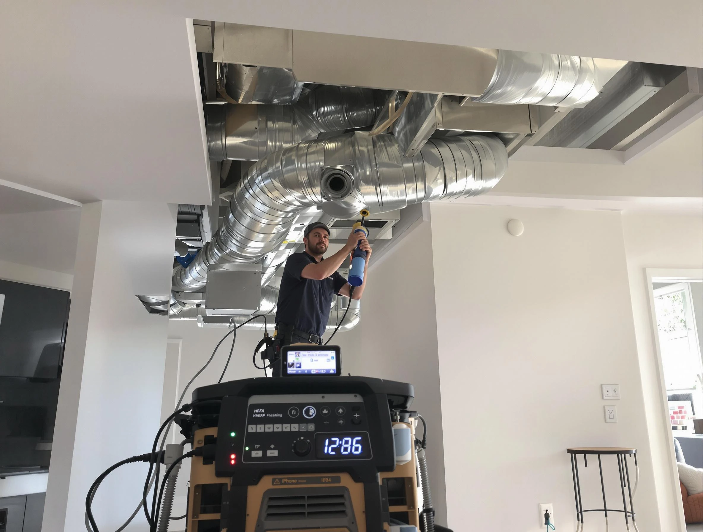Advanced pure air duct cleaning by McLoud Air Duct Cleaning in McLoud